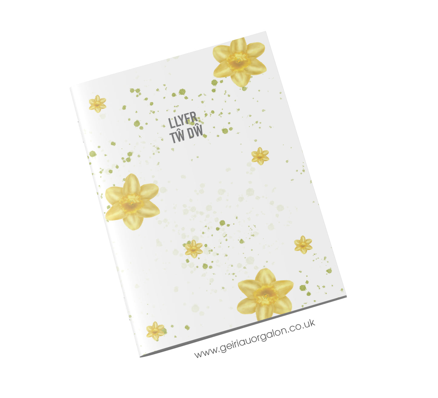 Llyfr Nodiadau Bach - Tw Dw (Daffodil)