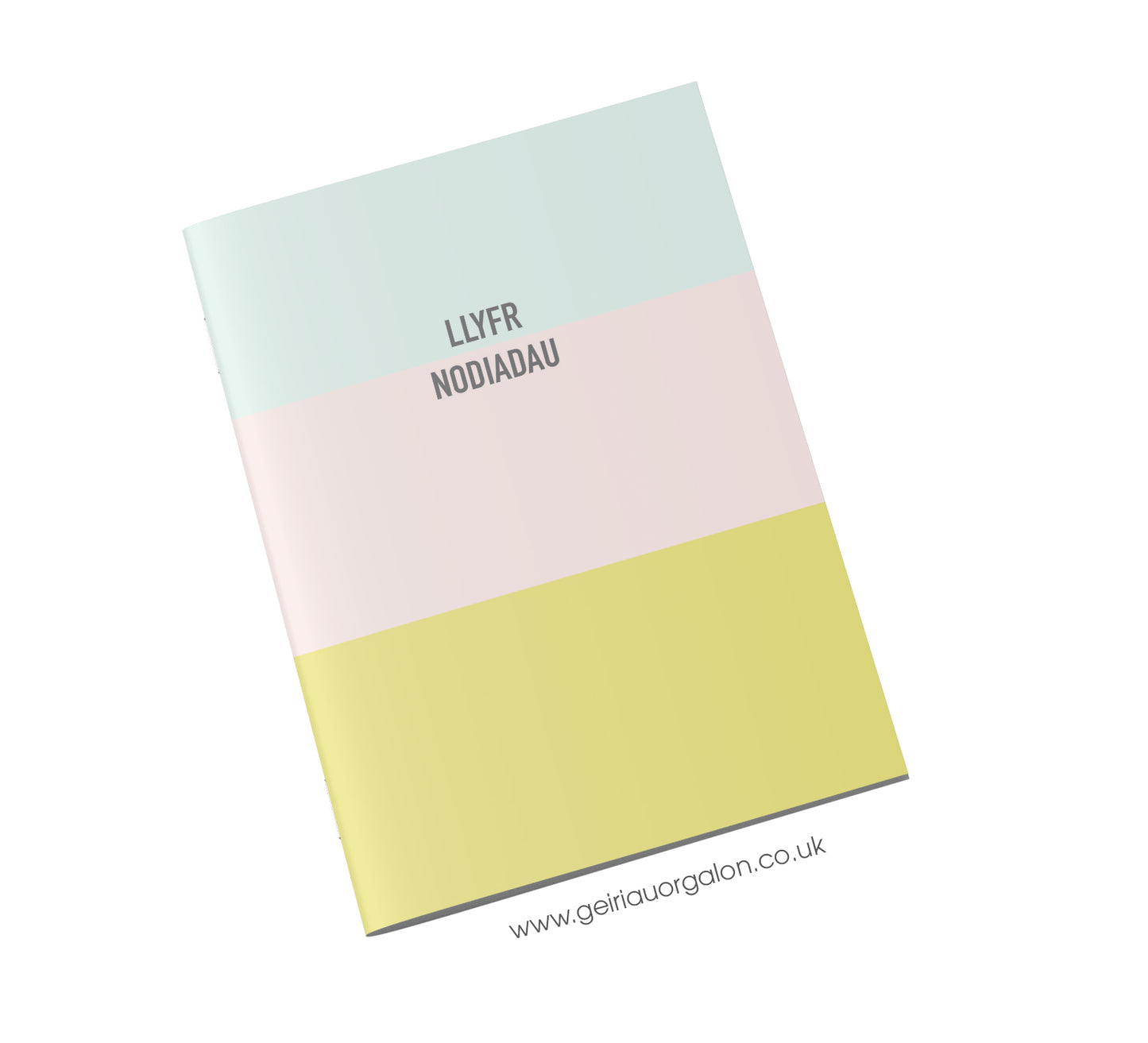 Llyfr Nodiadau Bach - Llinellau (Streipiau Pastel)
