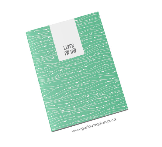 Llyfr Nodiadau Bach - Tw Dw (Sgwgls Gwyrdd)