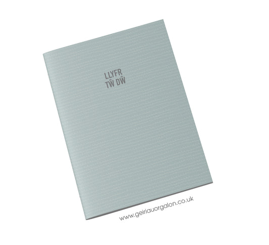 Llyfr Nodiadau Bach - Tw Dw (Sgwgls Glas)